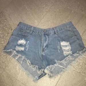 Jean shorts